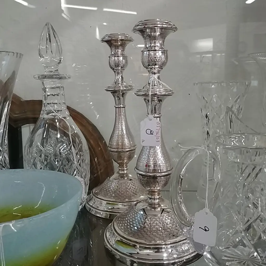 PR PLATED CANDLESTICKS Image 1++