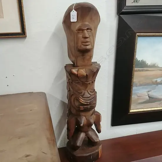 FIJIAN CARVED FIG