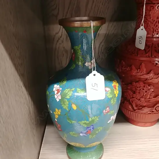 CLOISONNE VASE