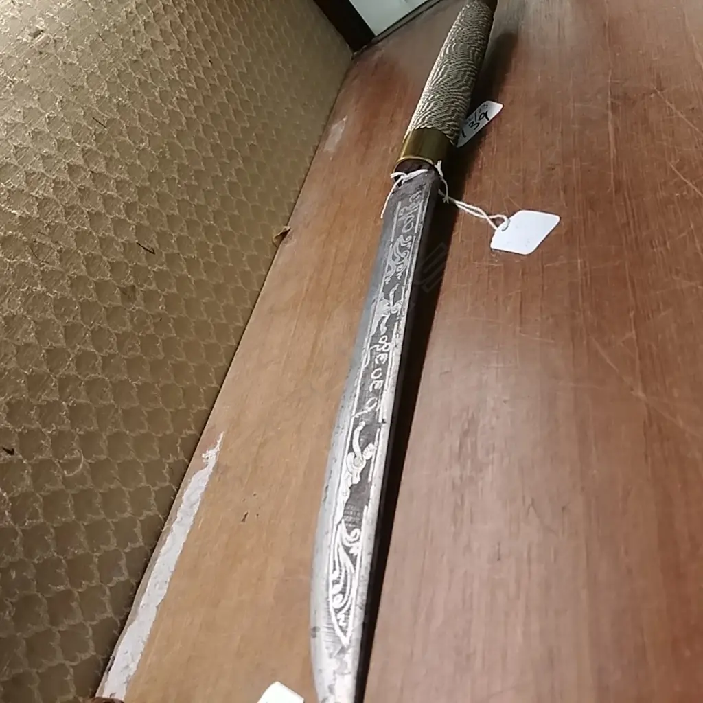 [D7] DHA-NARROW BLADE-SIL.INLAID BOTH SIDES Image 1++