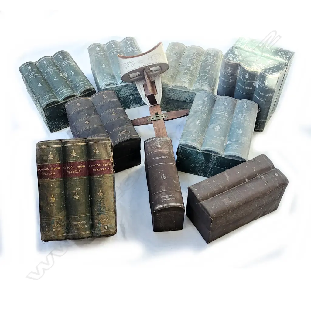 An Edwardian Underwood & Underwood (New York) stereoscope Image 1++