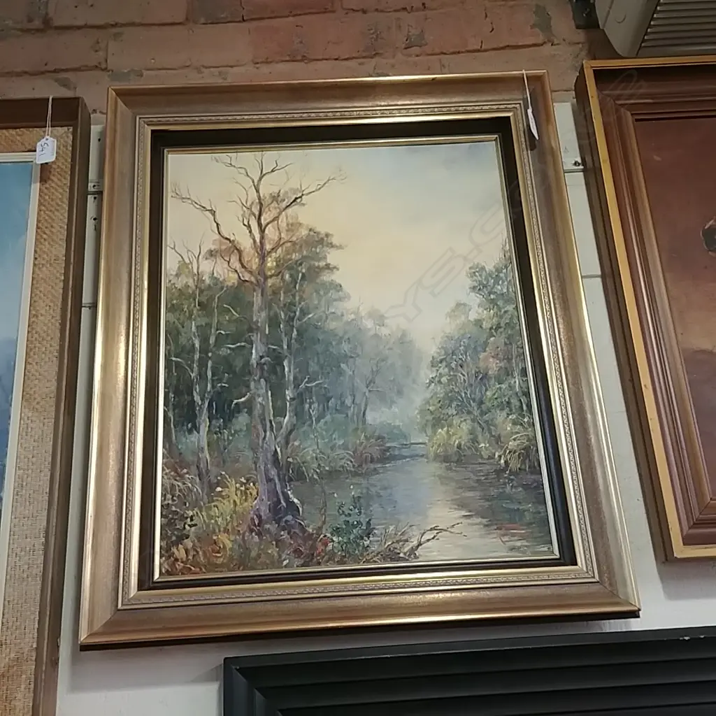 RICHARD W. PONDER - OIL - SUNRISE- BUTTERFLY CREEK Image 1++