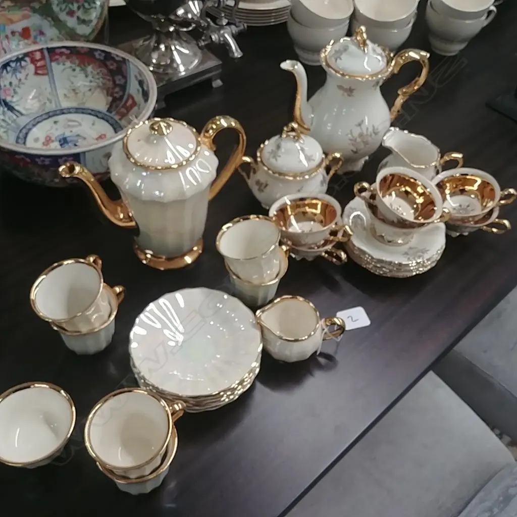 2 CHINA COFFEE SETS (30PCS) Image 1++