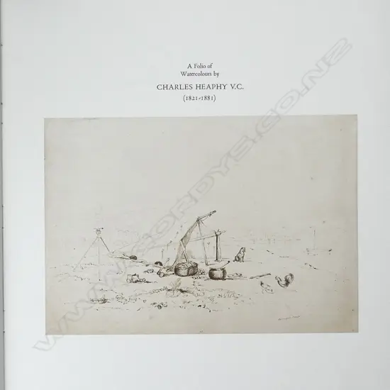 A Folio of Watercolours by Charles Heaphy (1821-1881)