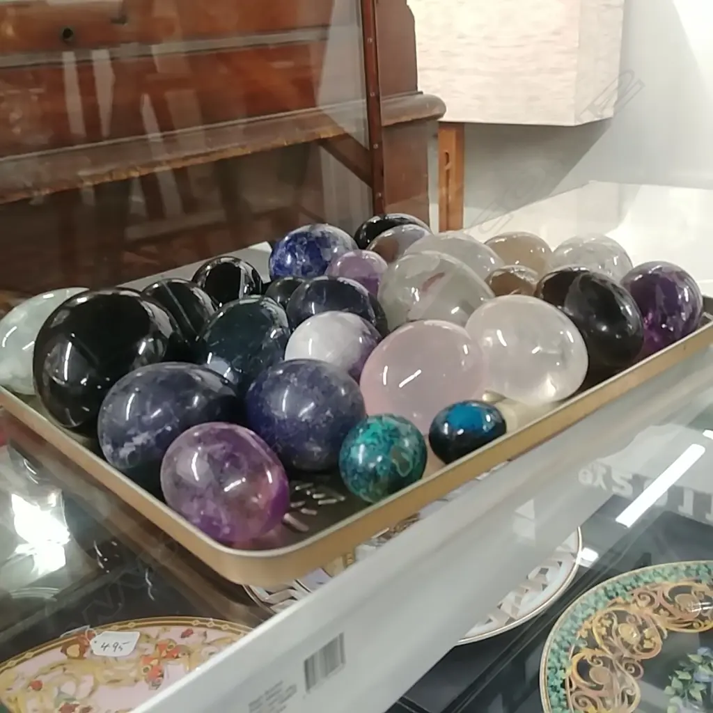 TRAY OF STONE EGGS Image 1++