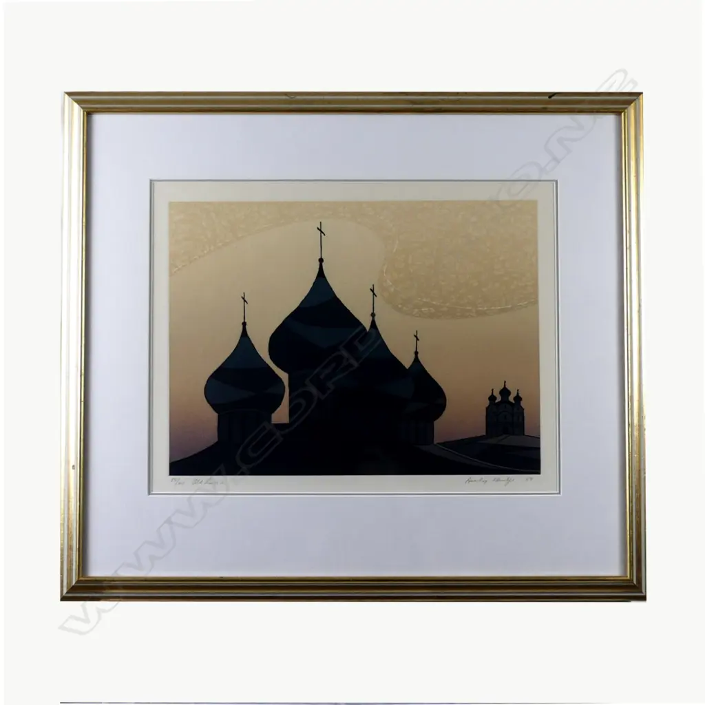 BEVERLY NEUTIE, OLD RUSSIA, AQUATINT, 25/40, 34X40 Image 1++