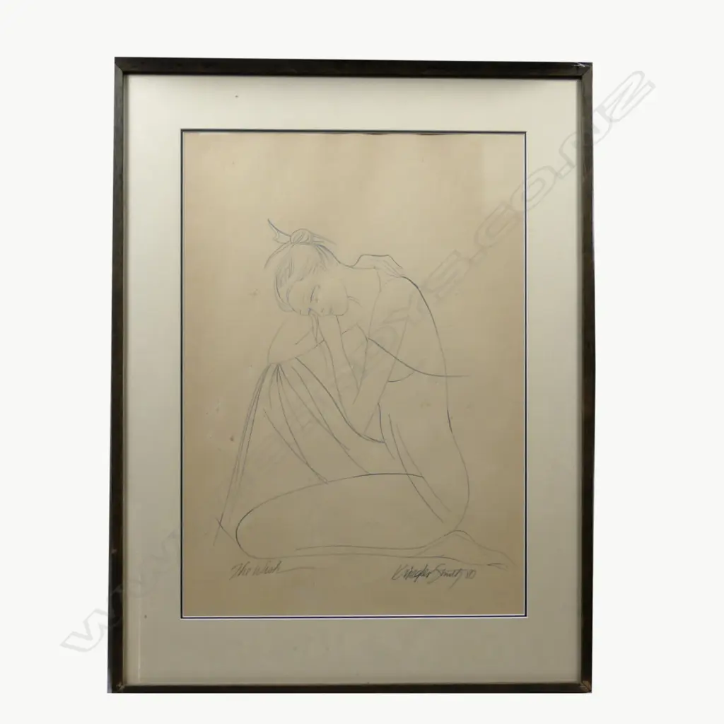 KRIEGLER-SMITH, THE WISH, PENCIL ON PAPER, 60 X 42 Image 1++
