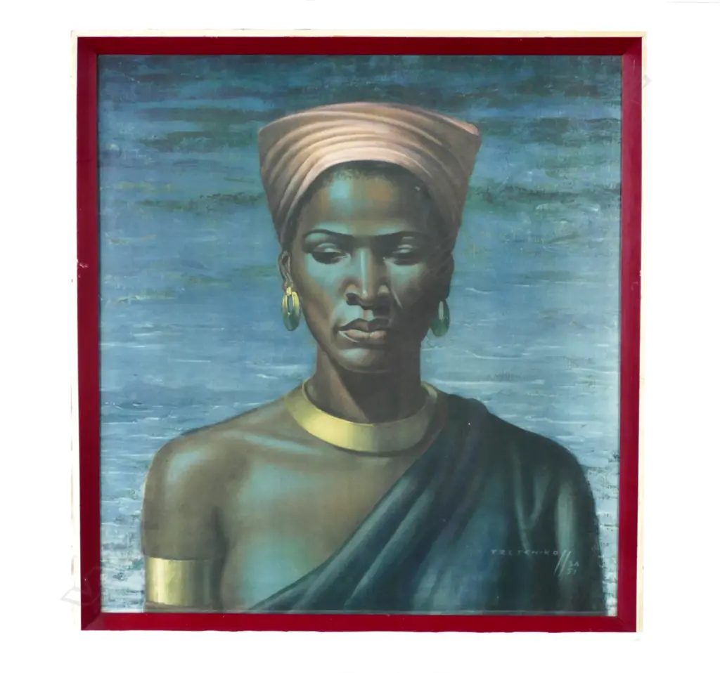 TRETCHIKOFF-VINTAGE PRINT-ZULU GIRL Image 1++