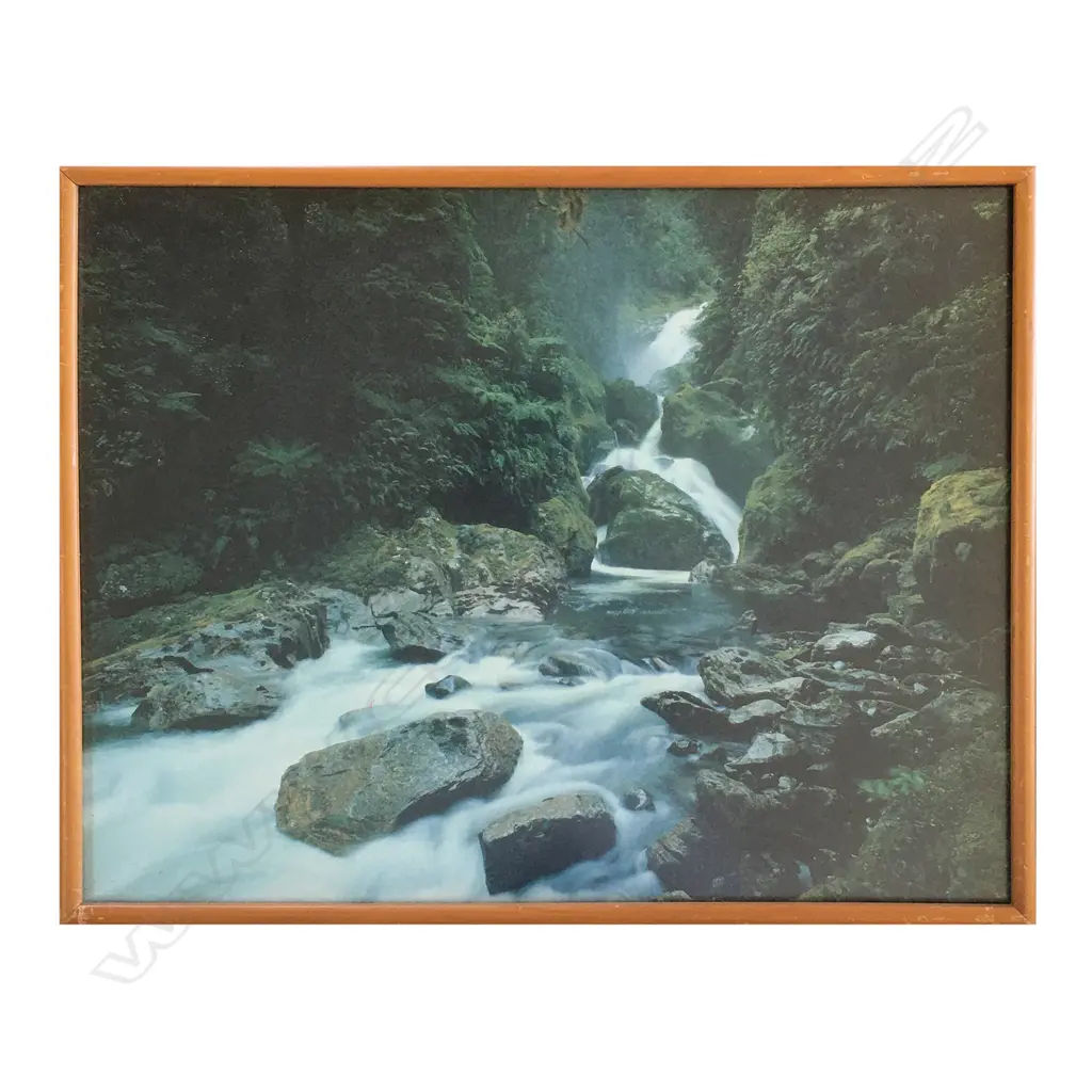 LARGE VINTAGE MILFORD TRACK PHOTOGRAPH, FRAMED, 400 X 500MM Image 1++