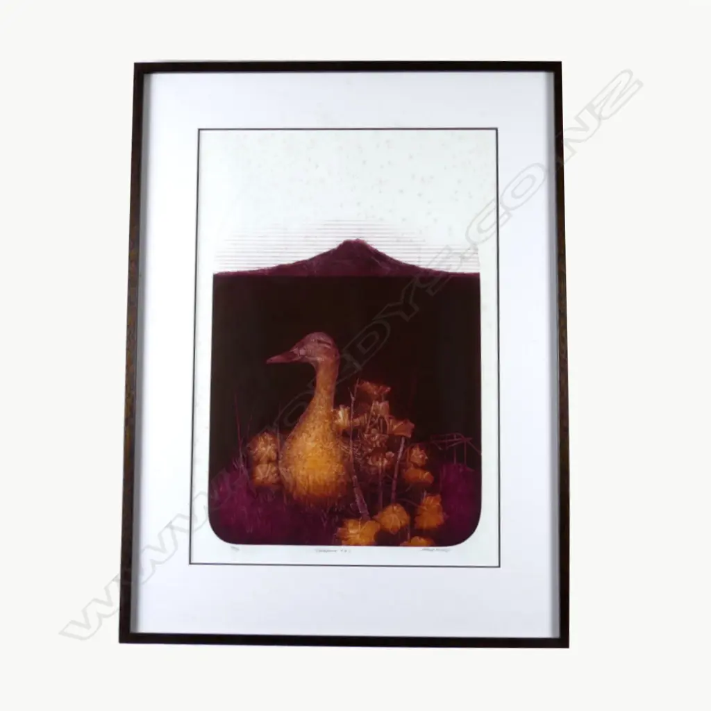 MERLE BISHOP, TAKAPUNA TPI, ETCHING, 36/50, 52X37 Image 1++