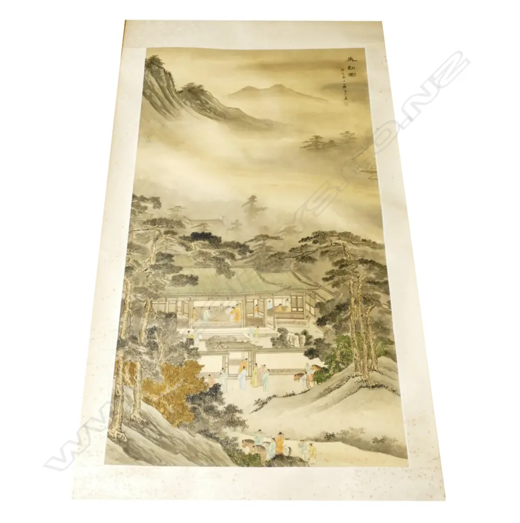 An old Chinese scroll Image 1++