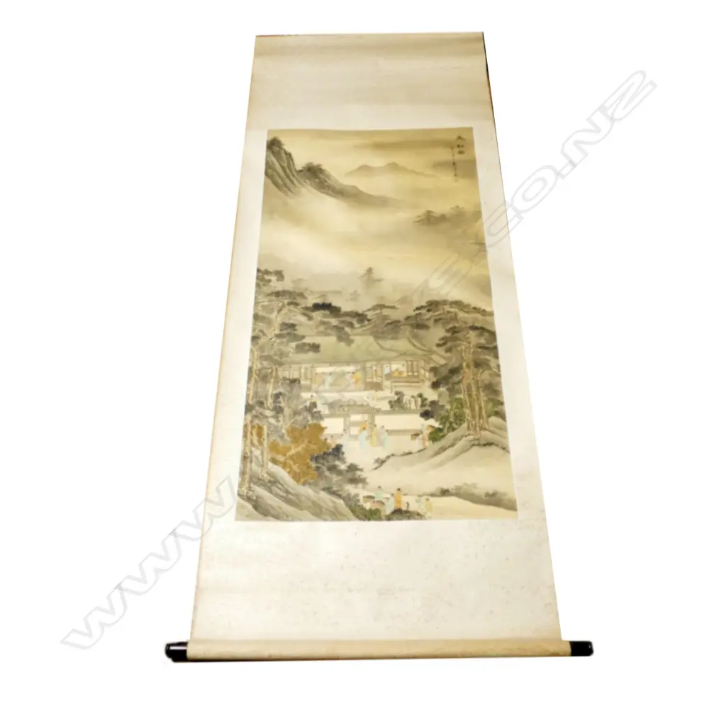 An old Chinese scroll Image 1++