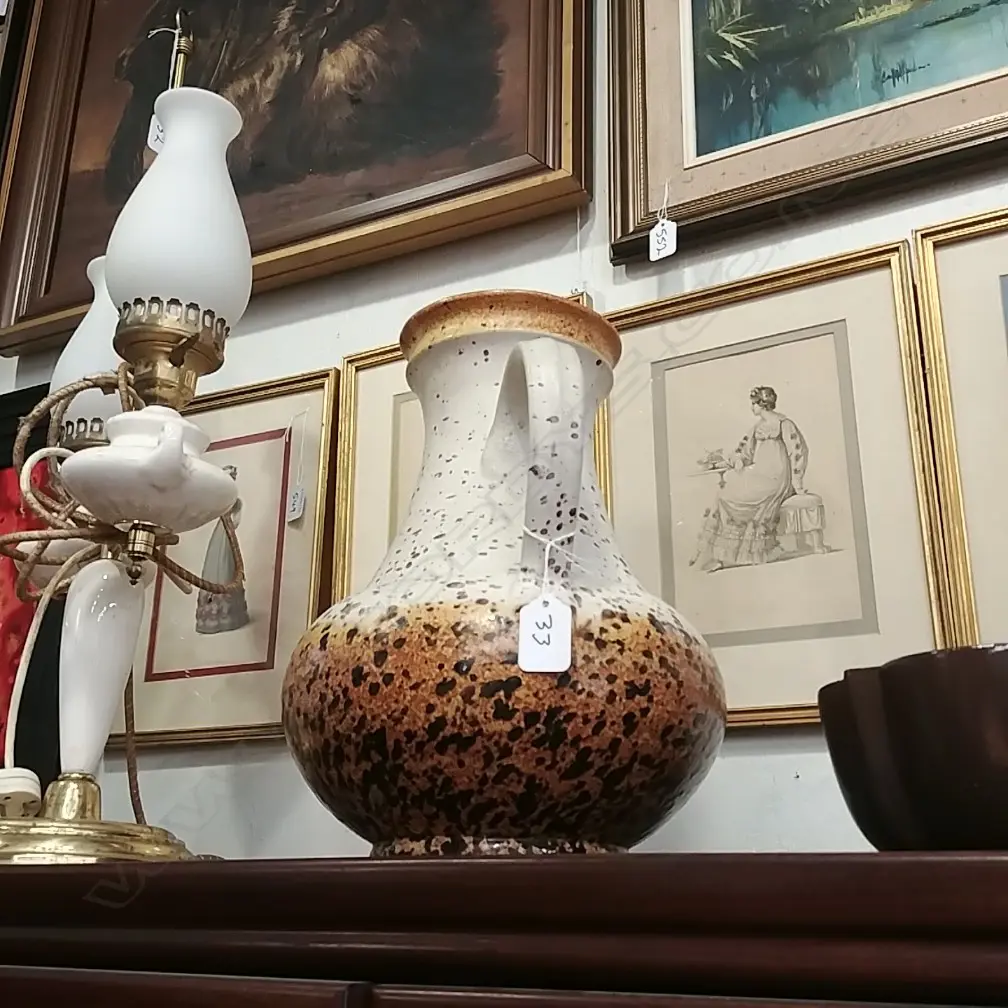 GERMAN STUDIO POTTERY JUG Image 1++