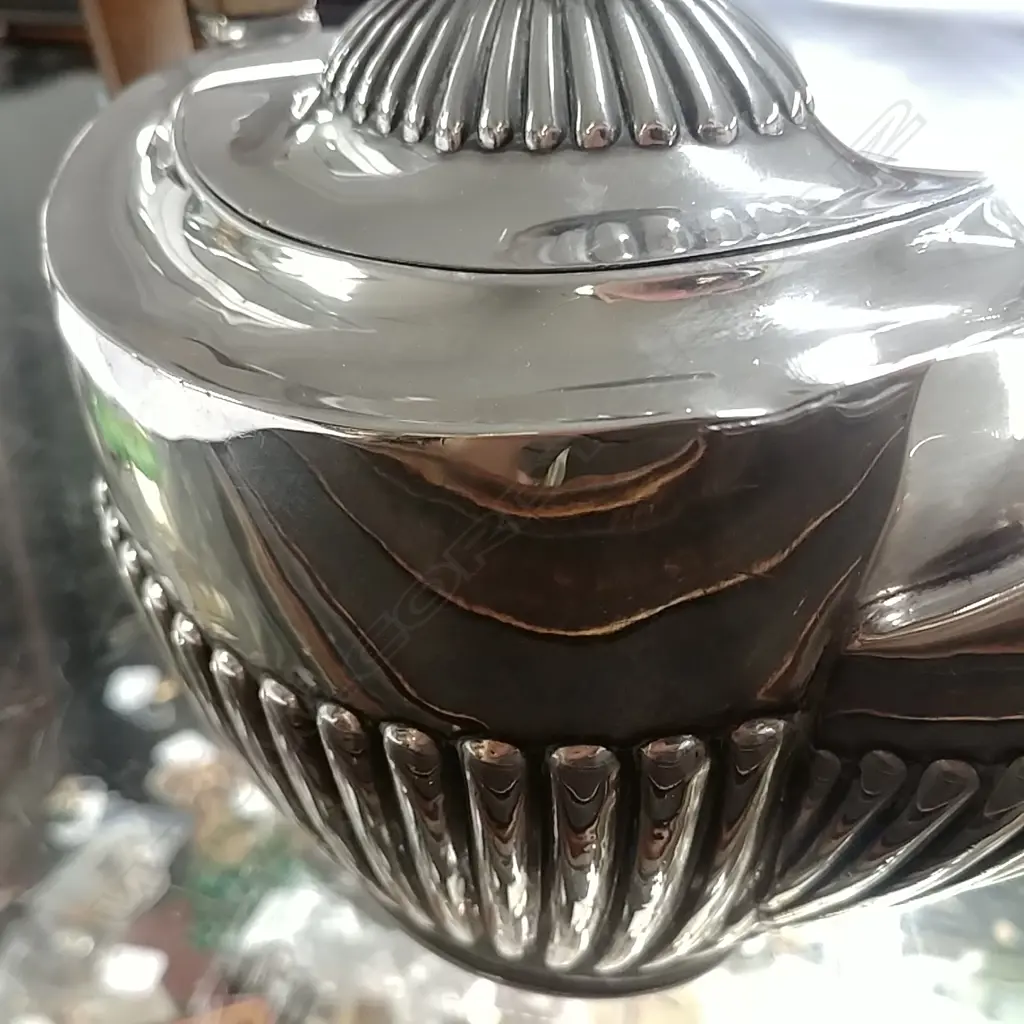 [13303] S/S TEAPOT SHEFF. ?1880'S Image 1++