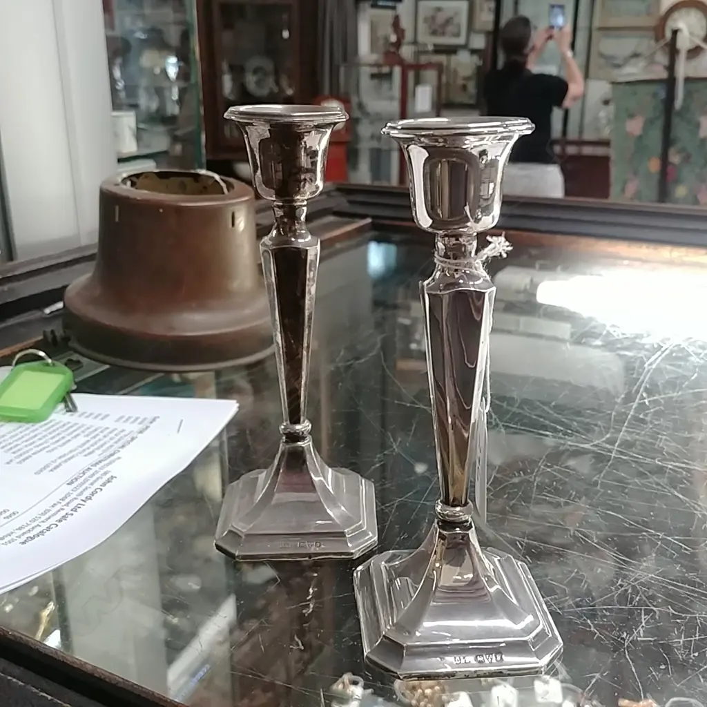 [13303] PR S/S CANDELSTICKS CHESTER 1924 Image 1++