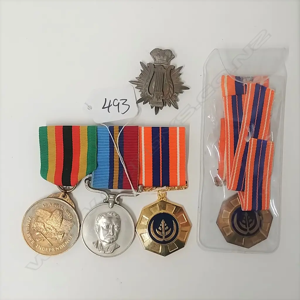 ZIMBABWE INDEPENDENCE MEDAL OTHERS. CPL W.J.B Image 1++
