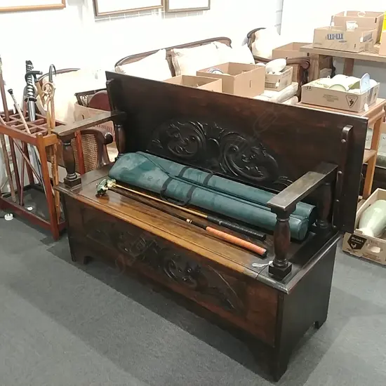 OAK MONKS BENCH