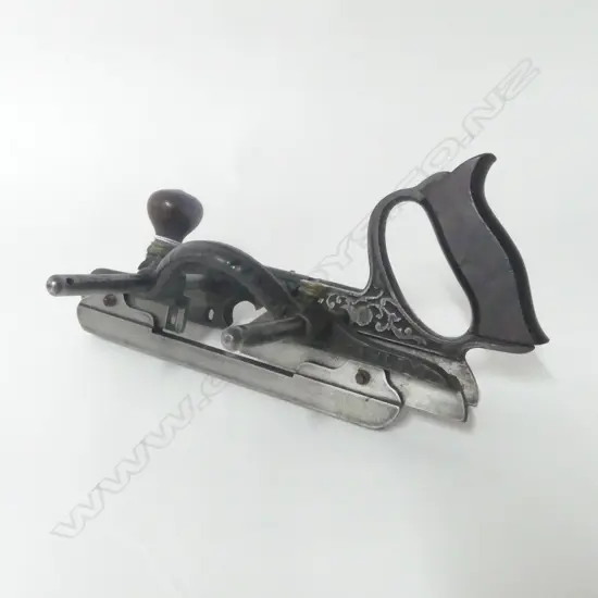 Stanley No. 46 Victorian Moulding Plane, casat iron frame, brass nuts. L.260mm