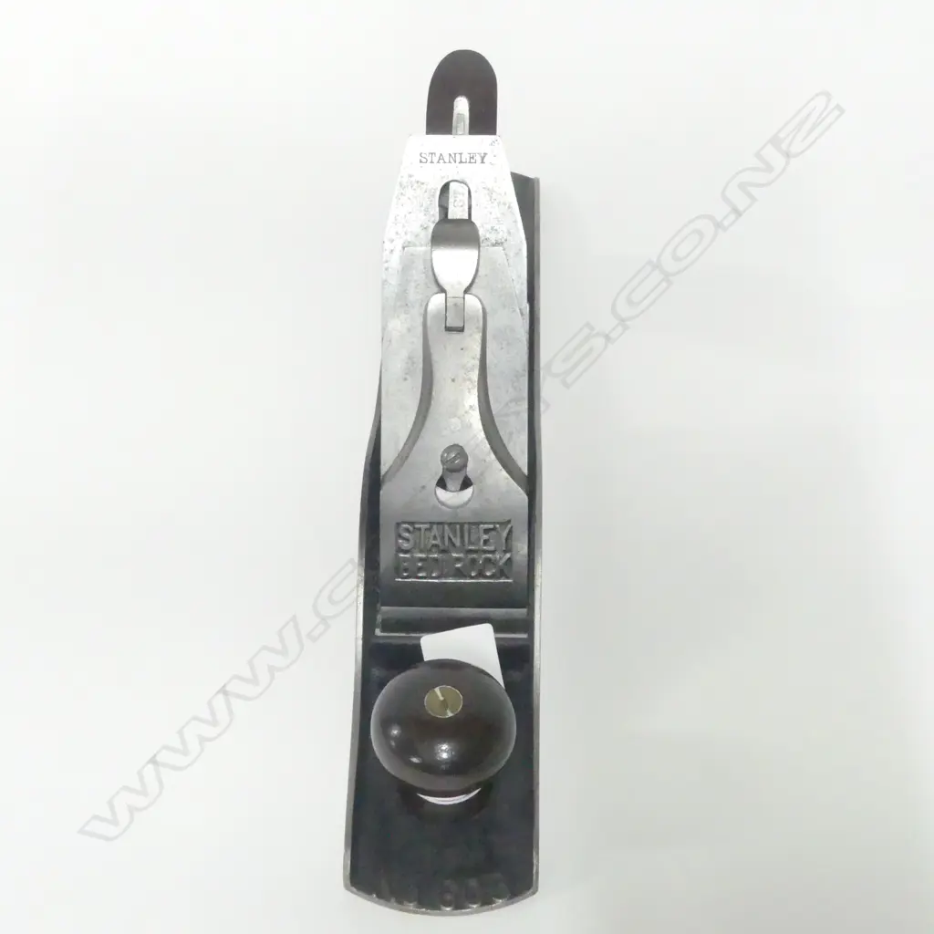 Stanley No. 605 1895 Bedrock Plane, corrugated. Pat'd Apr 2 1895. L.350mm Image 1++