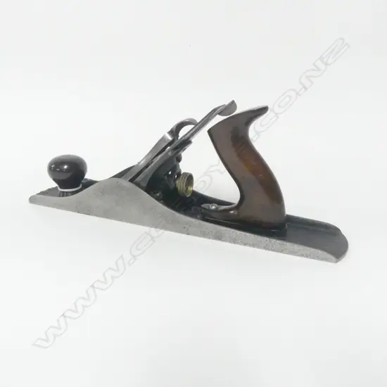 Stanley No. 605 1895 Bedrock Plane, corrugated. Pat'd Apr 2 1895. L.350mm