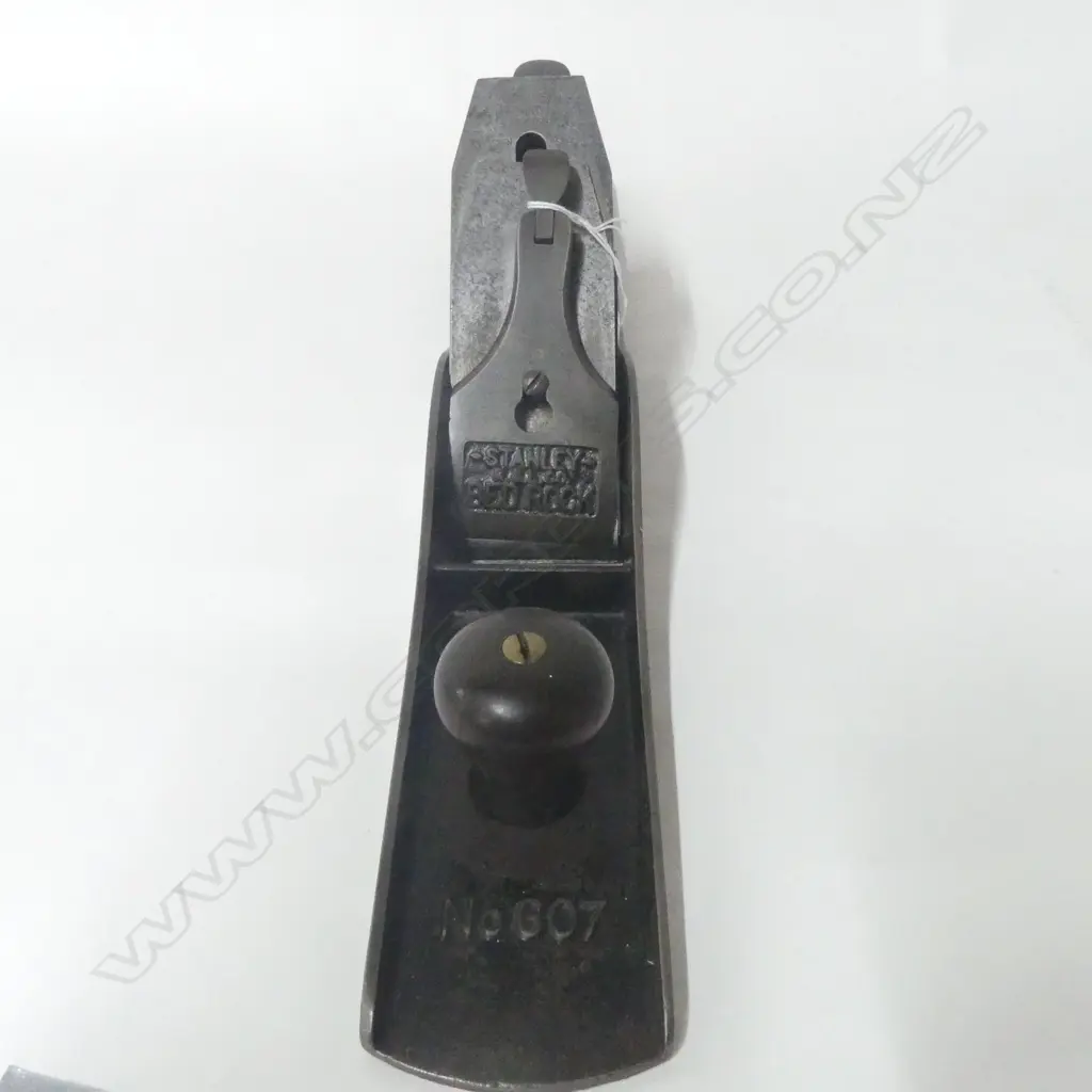 Stanley No. 607 Pat’d April 2 95. 3 Bar Bedrock Plane. L.550mm Image 1++
