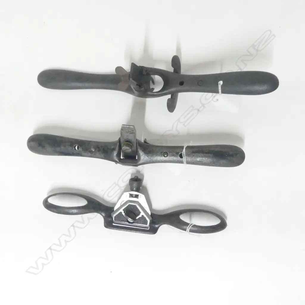 Two Preston Draw Moulding Planes and a  Preston Spoke Shaver. (3) Image 1++