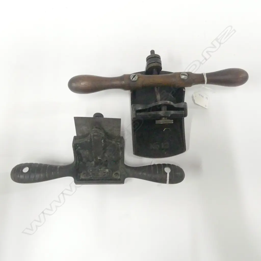Unknown No. 81 Scraper Plane and  Stanley No. 12 Scraper Plane (2) Image 1++