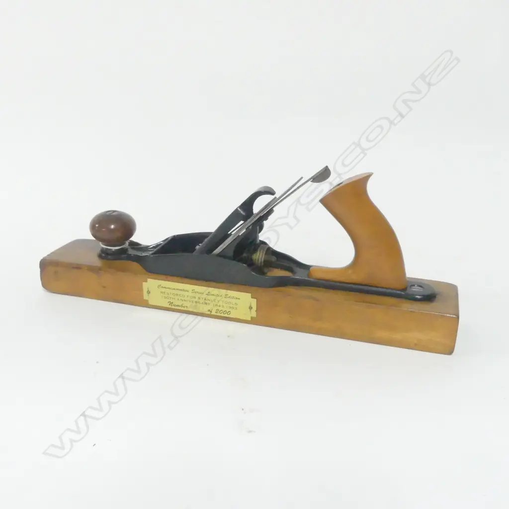 Stanley Limited Edition No. 0644 of 2000 - Restored Transitional Plane. 150th Anniversary Edition with box. L.380mm Image 1++