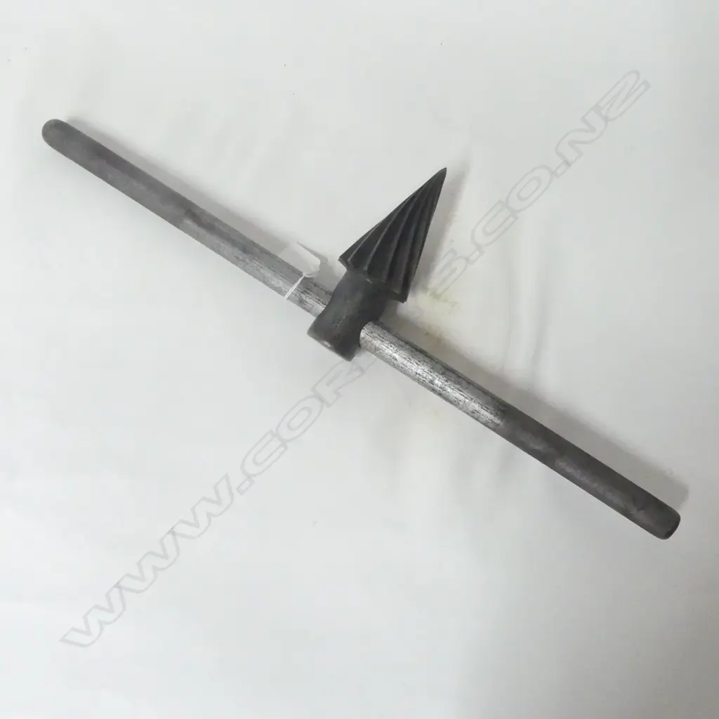 Greenfield, Mass. USA  Tapered Burring Reamer G6 machinist tool made in USA Image 1++