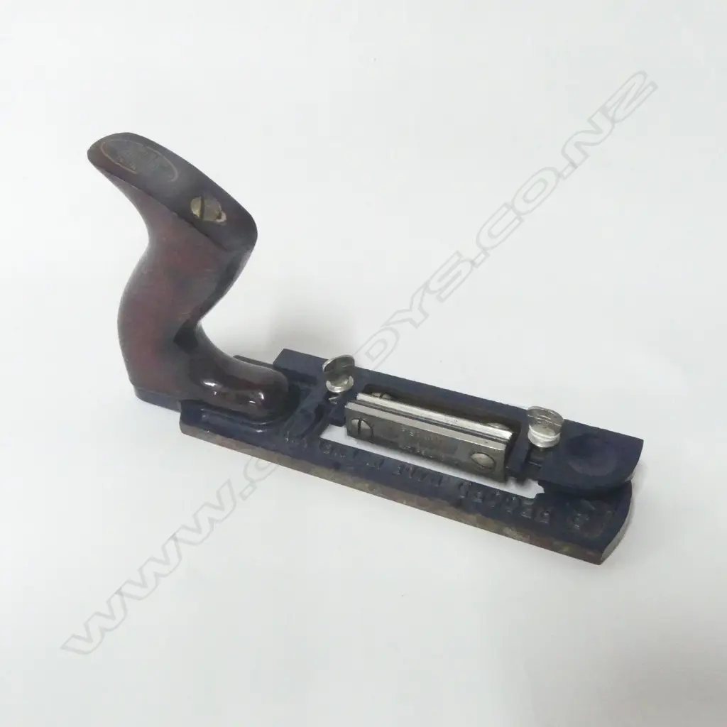 Record No. 730 Fibreboard Plane, with original box. Box distressed. Image 1++