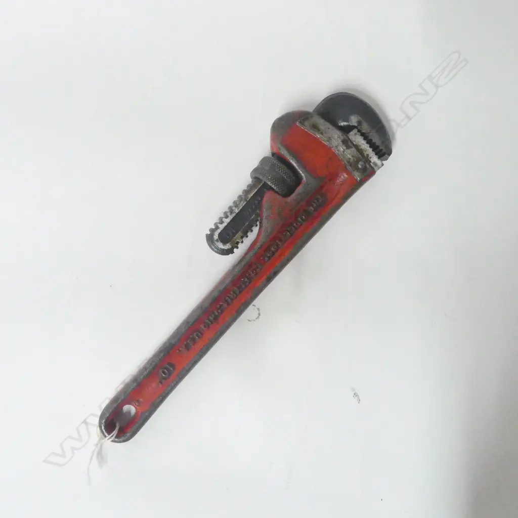 Unknown No. 10 Stilson Ridged Heavy Duty made in USA. L.245mm Image 1++