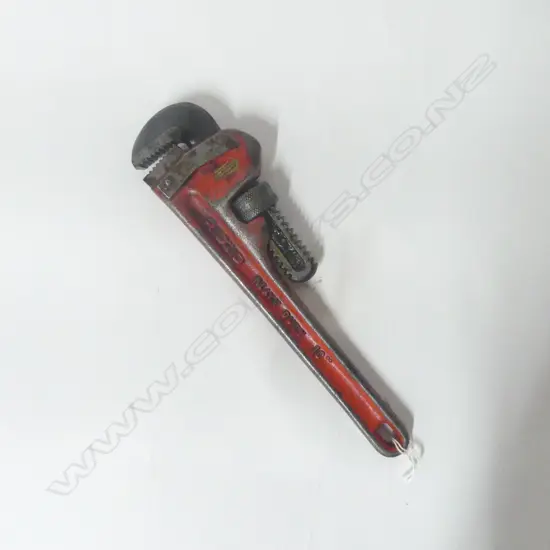 Unknown No. 10 Stilson Ridged Heavy Duty made in USA. L.245mm