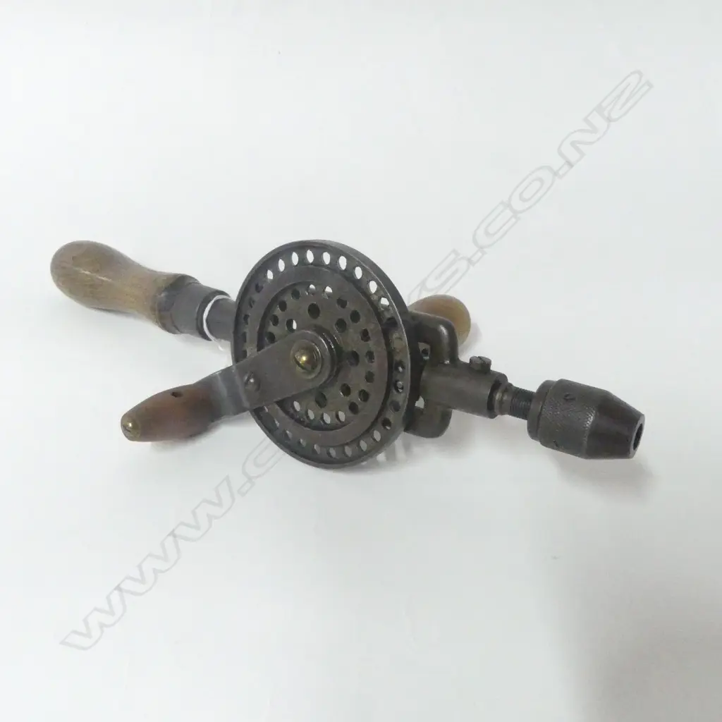 Unknown Hand Drill made in South Africa. H.330mm Image 1++
