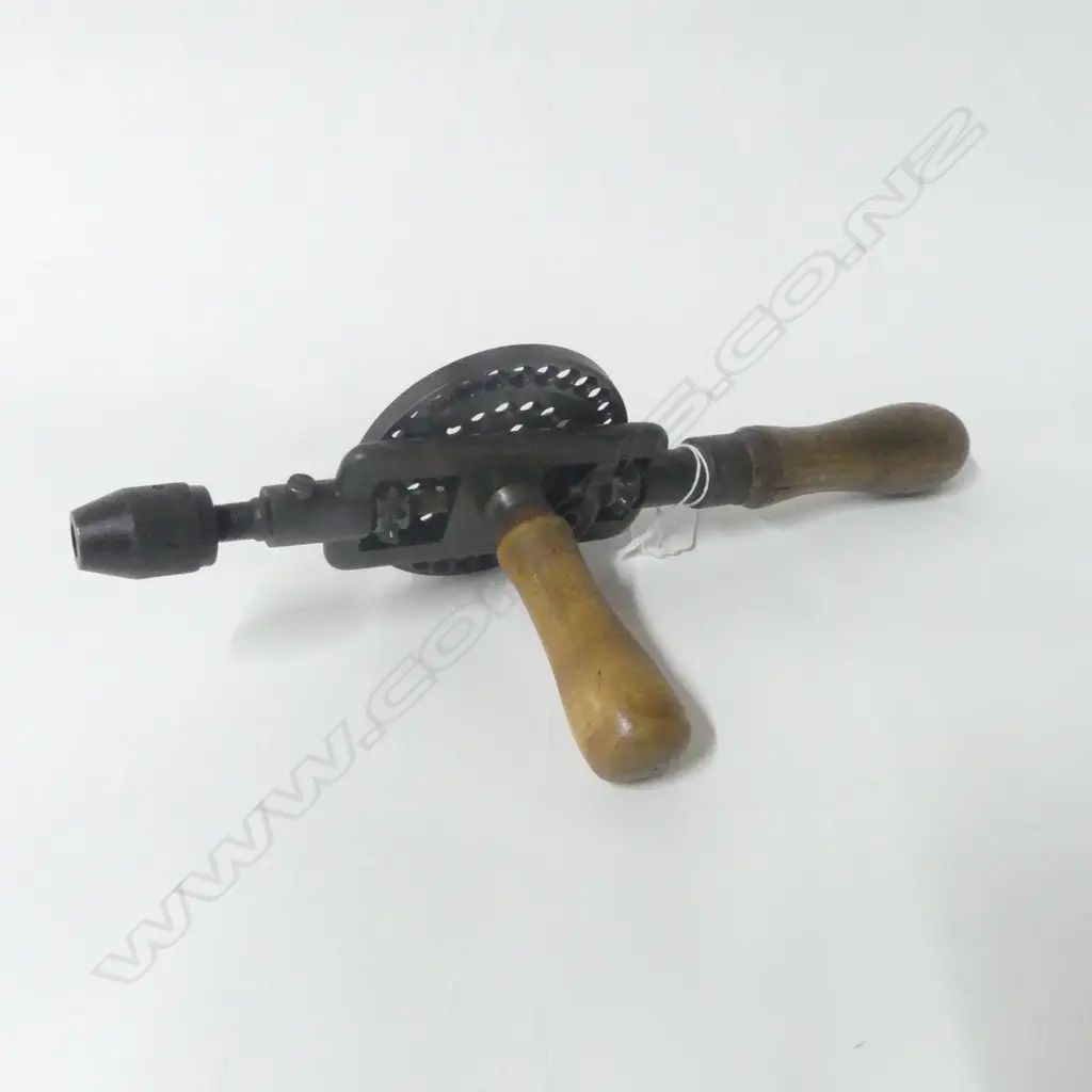 Unknown Hand Drill made in South Africa. H.330mm Image 1++