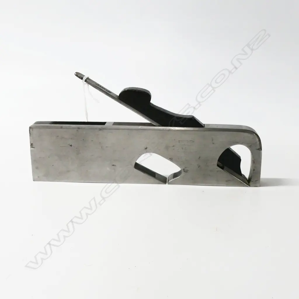 Unknown Wood and Cast Steel Shoulder Plane with double throat. L.240mm Image 1++