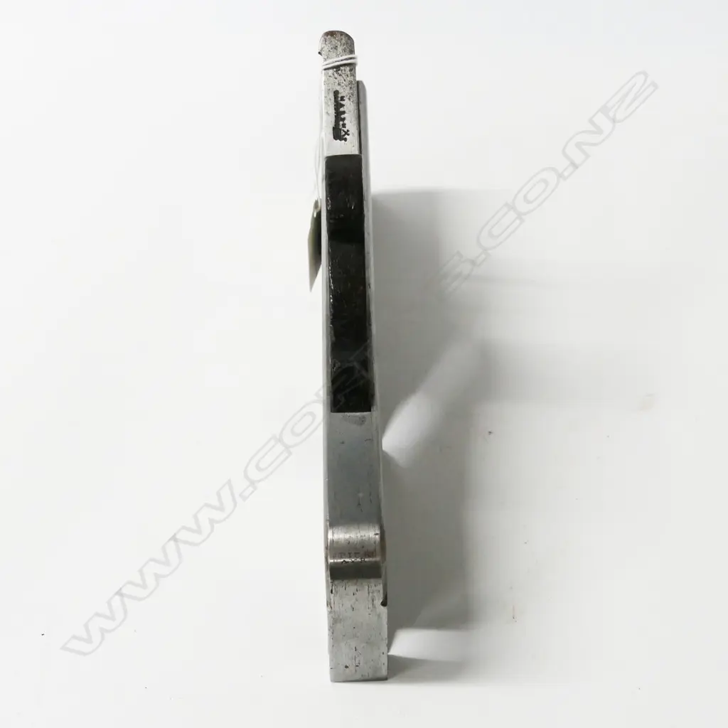 Unknown Wood and Cast Steel Shoulder Plane with double throat. L.240mm Image 1++