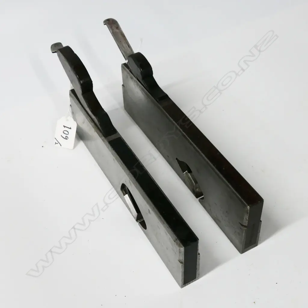 Spiers Ayr Infill Moulding Plane and Unknown Steel and Wood Moulding Plane. L.520mm (2) Image 1++