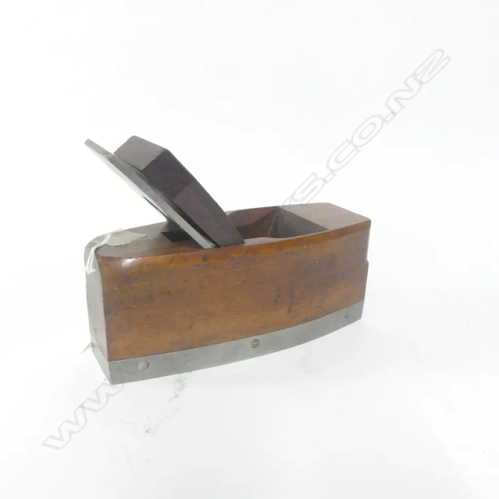 Preston Wood Coffin Shaped Smoothing Plane Image 1++