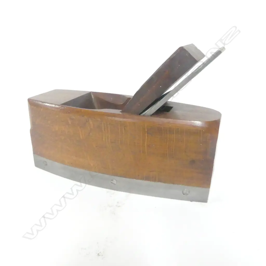 Preston Wood Coffin Shaped Smoothing Plane Image 1++