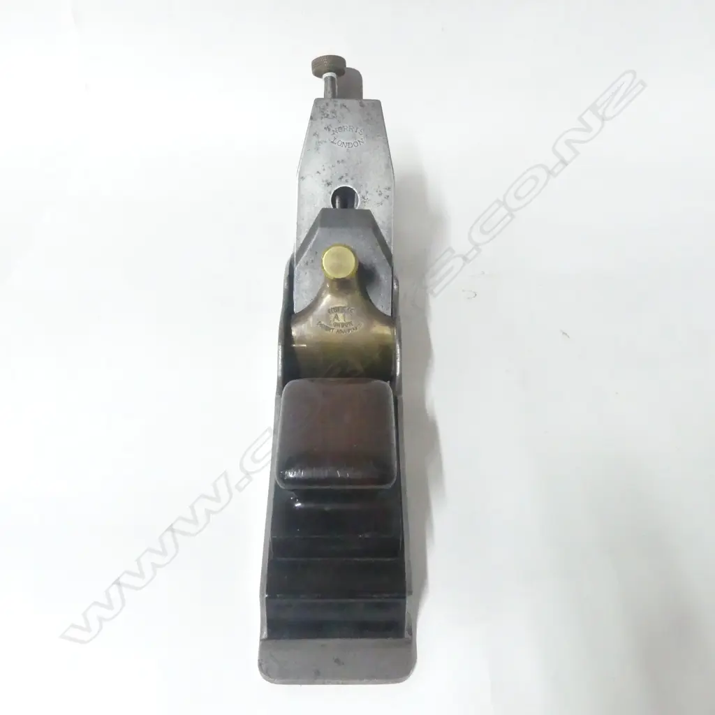 Norris 20½ Inch A1 Panel Plane. Brass cap stamped Norris, A1, London, Patent Adjustable. L.520mm Image 1++
