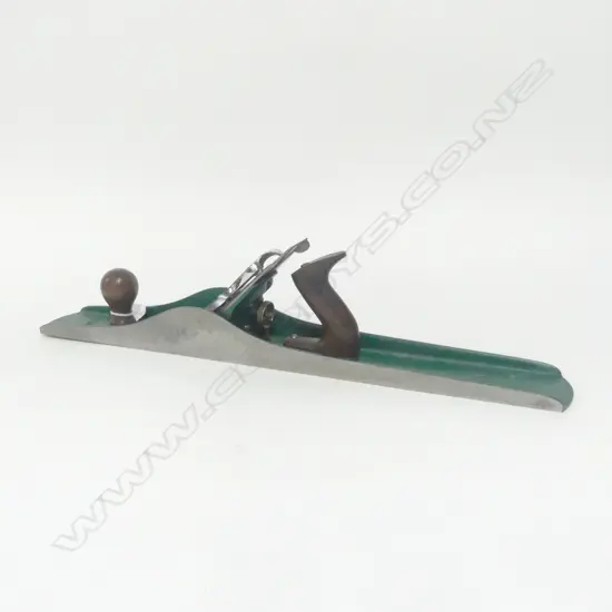 Preston, Made in England No. 18 Plane, green painted. L.605mm