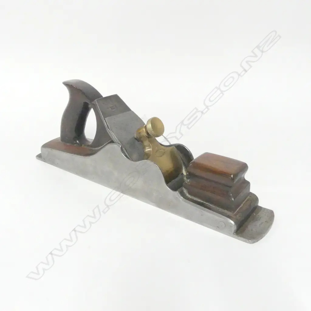 Preston 15½ Inch Rosewood Infill Parallel Sided Smoothing Plane. L.395mm Image 1++