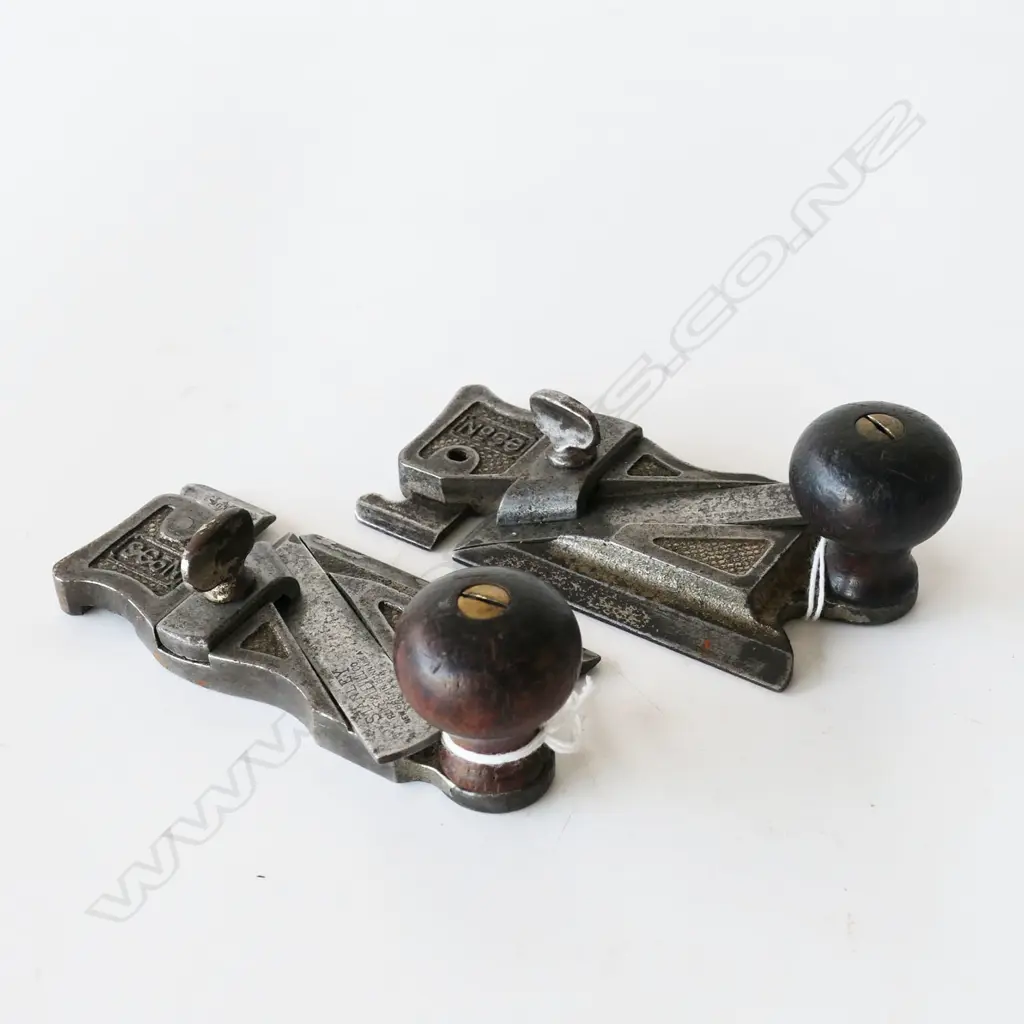 Two Stanley No. 98 Rabbet Planes Left Cutter and  Right Cutter (2) Image 1++