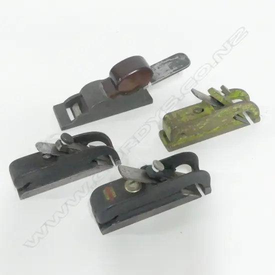 Unknown Rabbet Plane; Patsy Bullnose Plane & Unknown Bullnose Rabbet Plane (3)