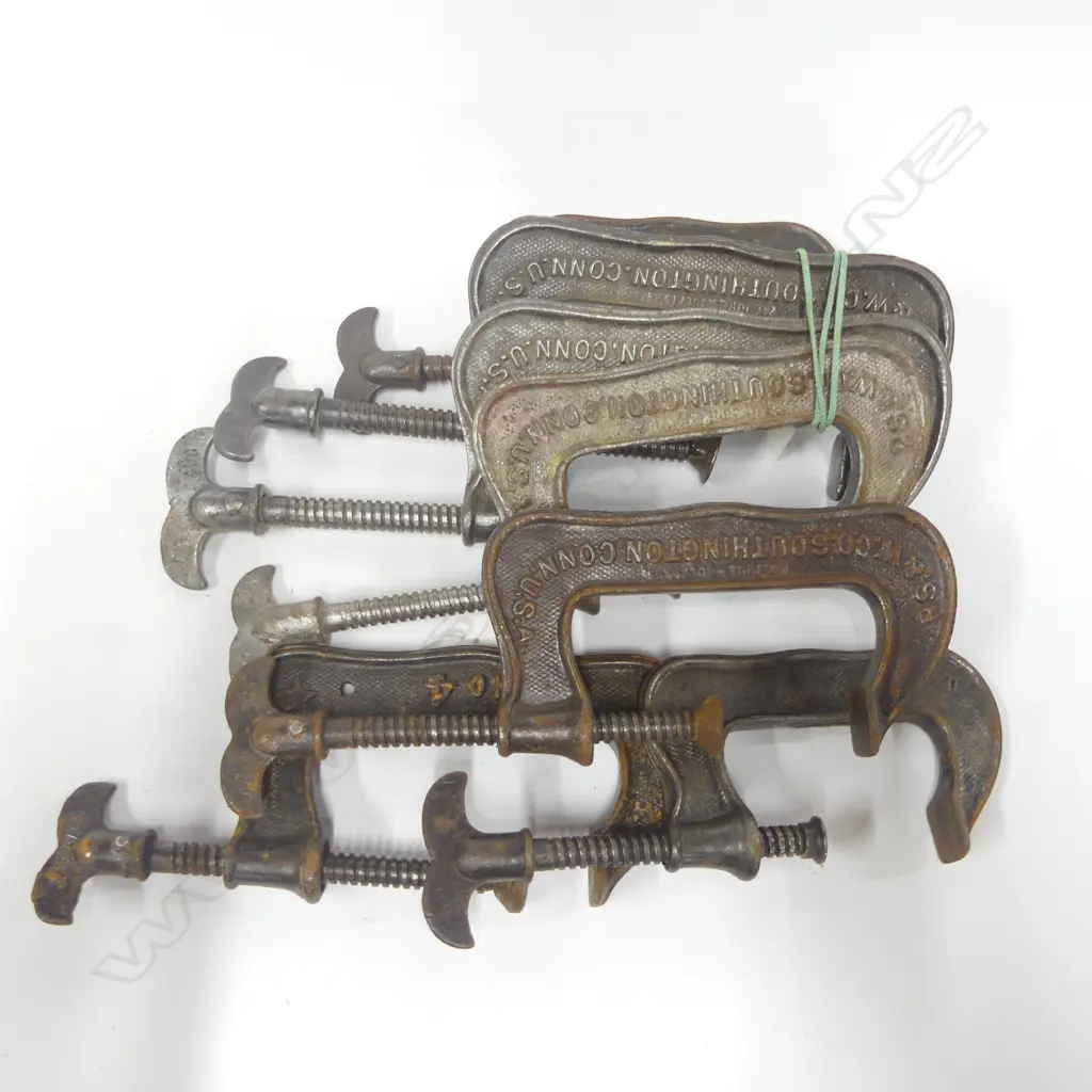 Seven P. S. W. & Co. (USA) & other C screw-clamps Image 1++