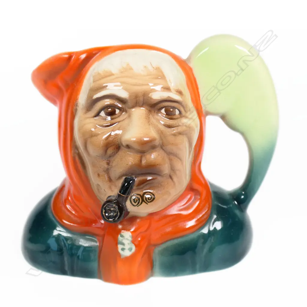 Titian Studio Wahine Jug w Patu Handle. H.125mm Image 1++