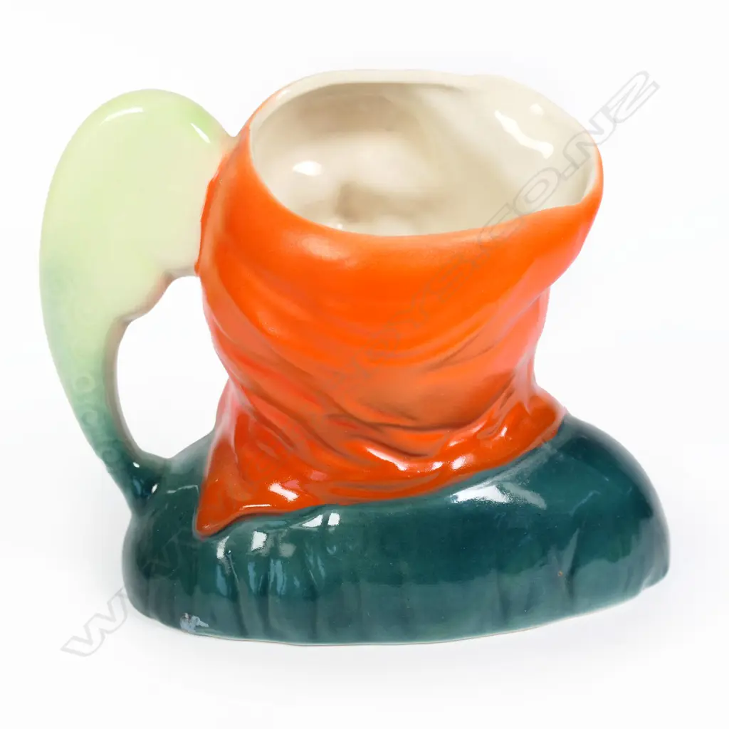 Titian Studio Wahine Jug w Patu Handle. H.125mm Image 1++