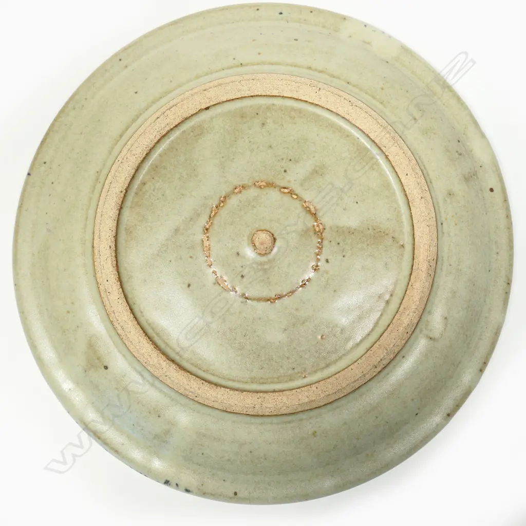Mirek Smisek Plate. Central sunflower design. Dia.260mm Image 1++