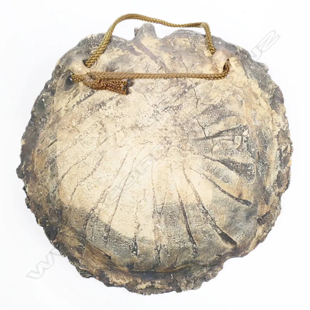 Len Castle Hanging Wall Flask Form. Minor chipping. W.260mm Image 1++