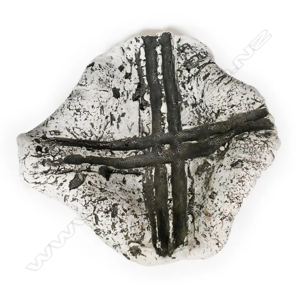 Len Castle Rare Sculpture 'Tongariro Track Marker'.  315 x 335mm Image 1++